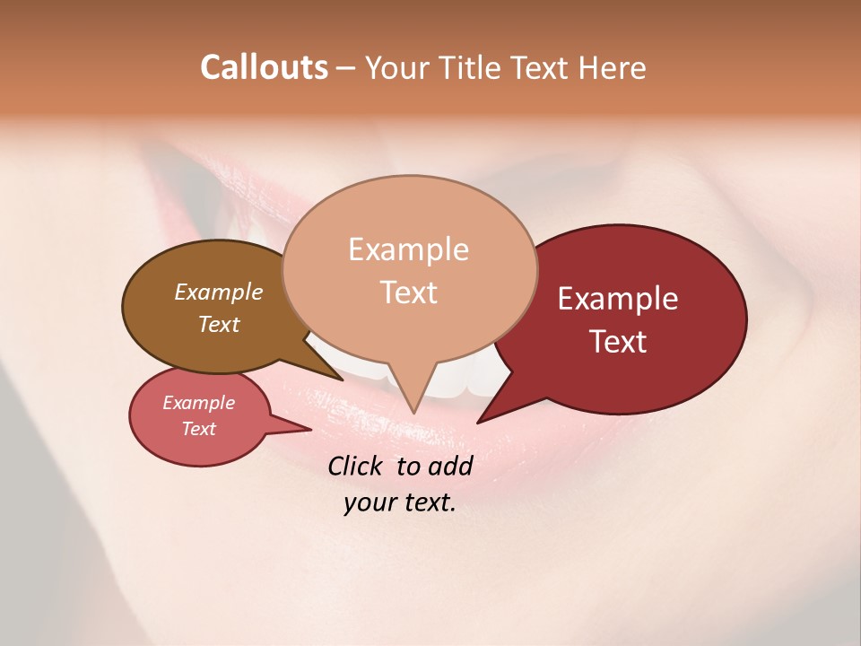 Whitening Dental Dentist PowerPoint Template
