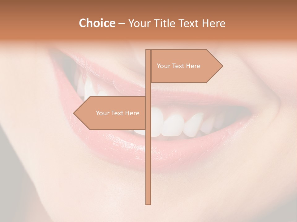 Whitening Dental Dentist PowerPoint Template