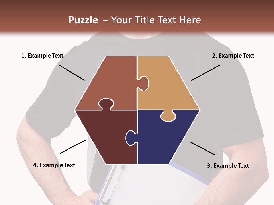 Worker Person Fit PowerPoint Template