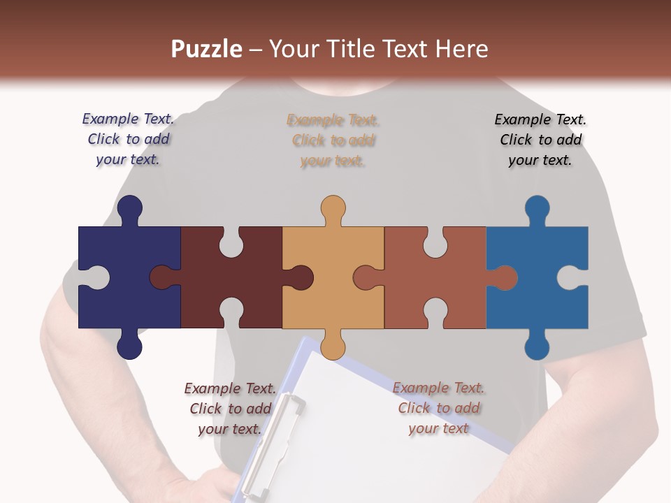 Worker Person Fit PowerPoint Template