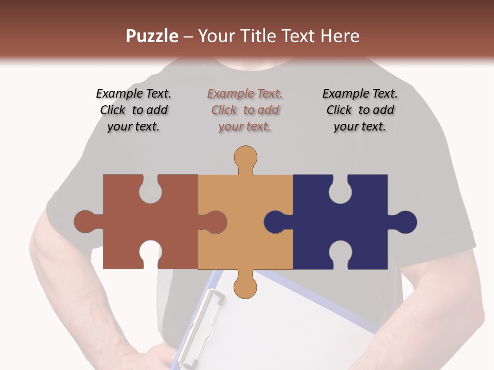 Worker Person Fit PowerPoint Template