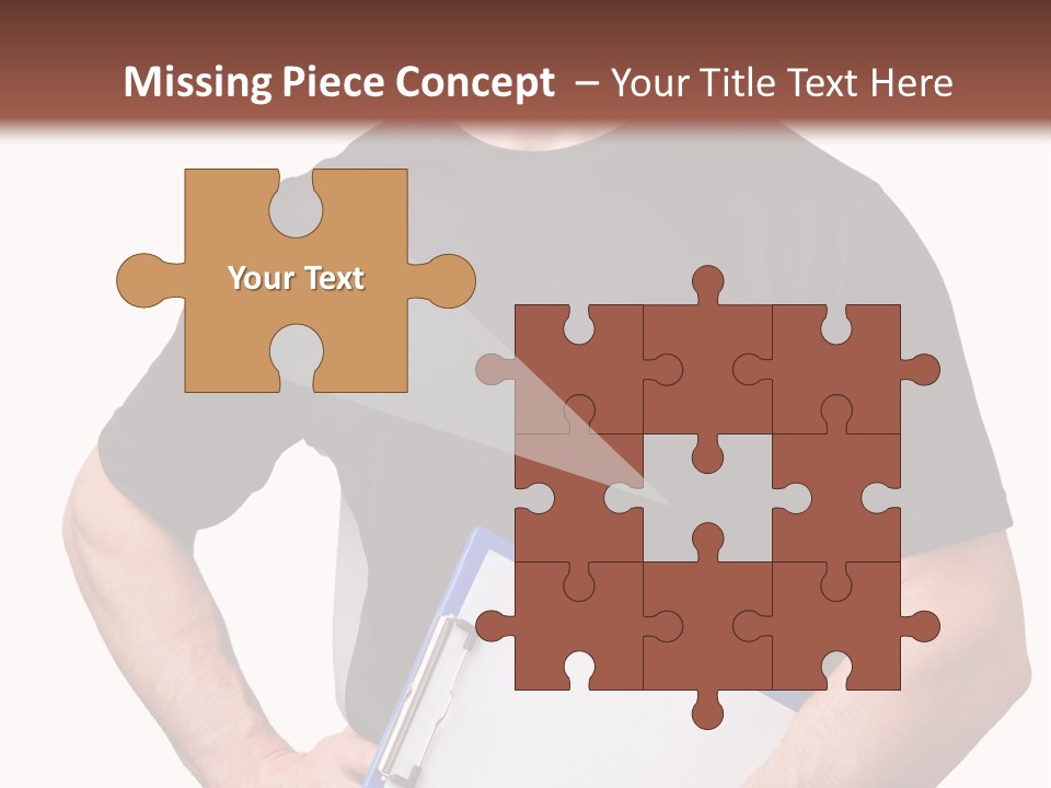 Worker Person Fit PowerPoint Template