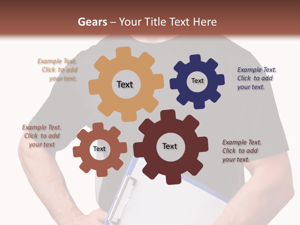 Worker Person Fit PowerPoint Template