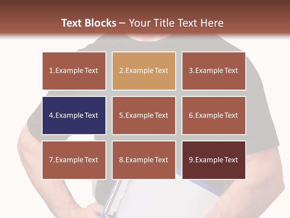 Worker Person Fit PowerPoint Template