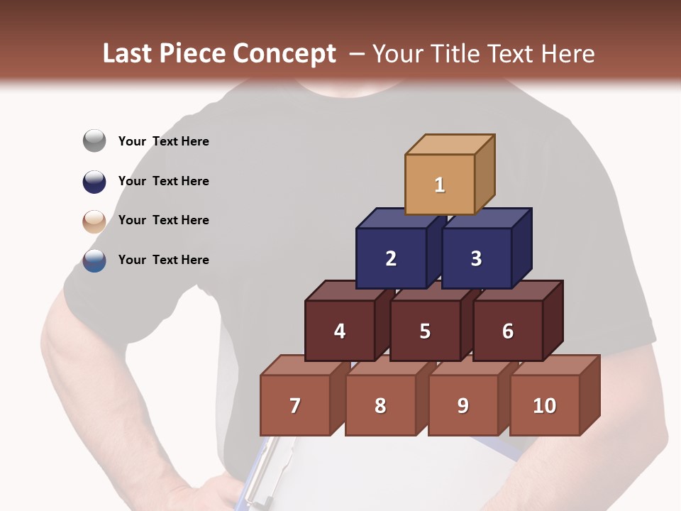 Worker Person Fit PowerPoint Template