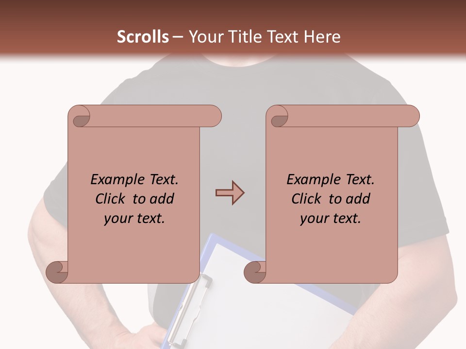 Worker Person Fit PowerPoint Template
