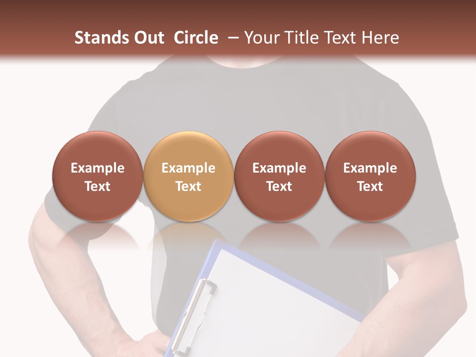 Worker Person Fit PowerPoint Template