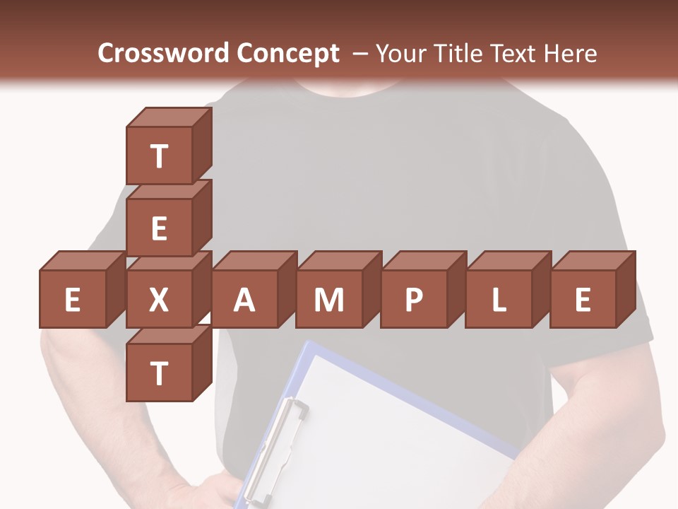 Worker Person Fit PowerPoint Template