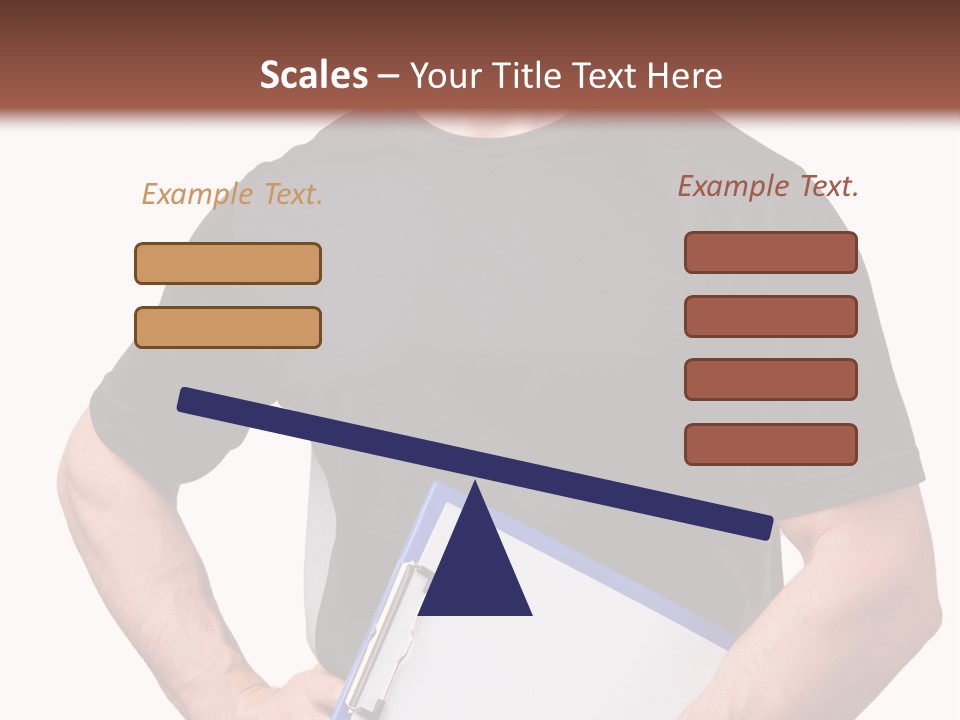 Worker Person Fit PowerPoint Template