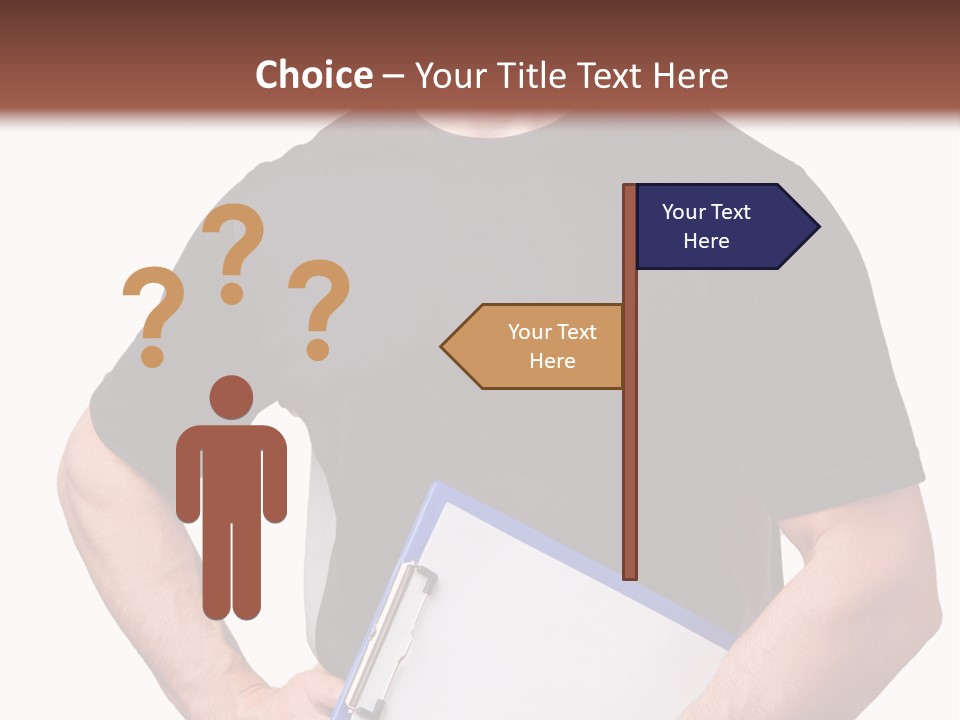 Worker Person Fit PowerPoint Template