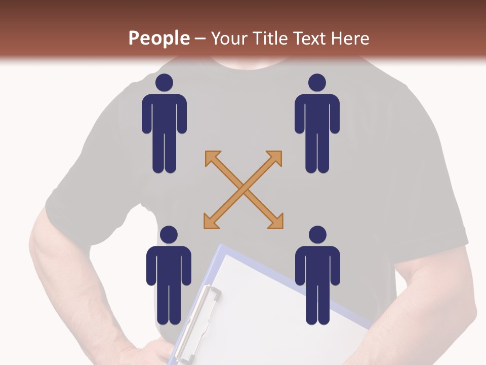 Worker Person Fit PowerPoint Template