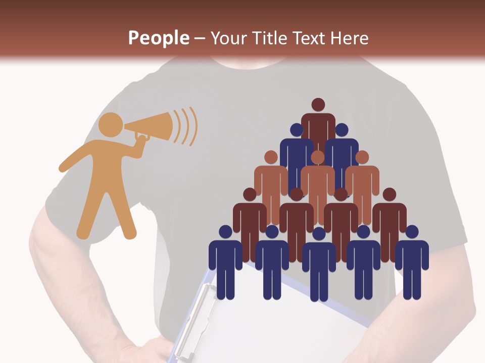 Worker Person Fit PowerPoint Template