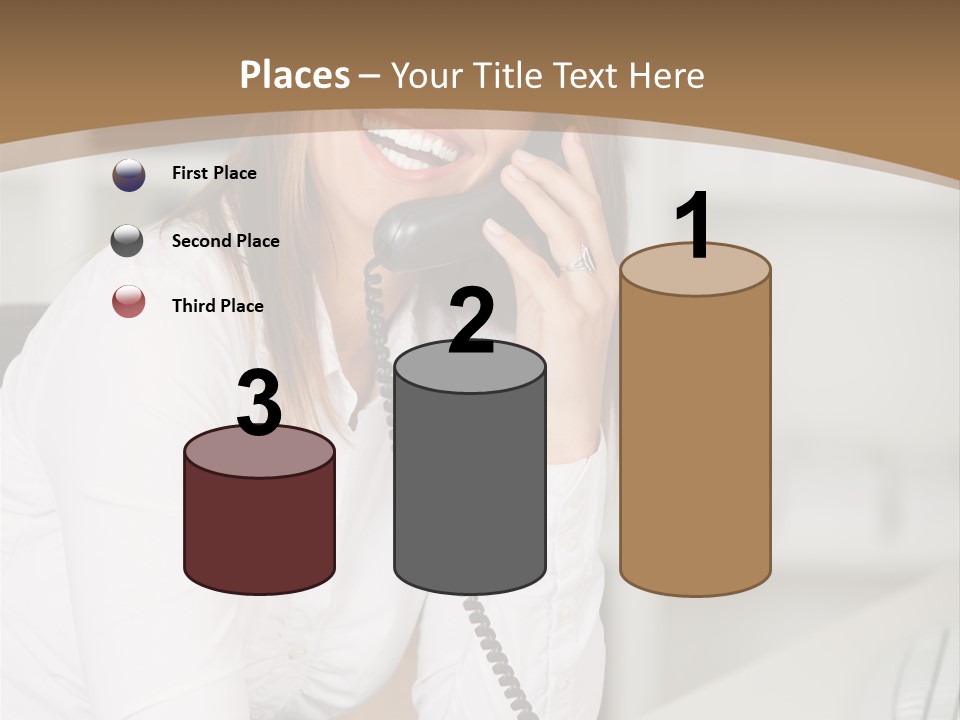 Paperwork One Vertical PowerPoint Template