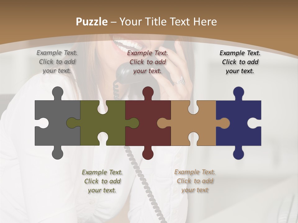 Paperwork One Vertical PowerPoint Template