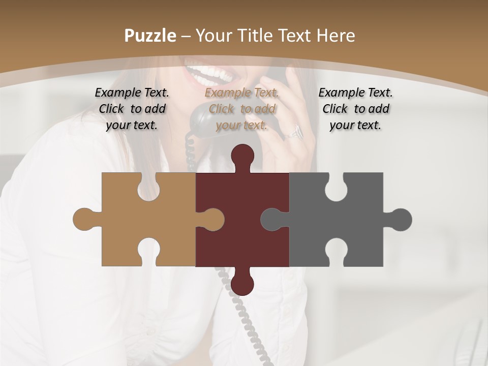 Paperwork One Vertical PowerPoint Template