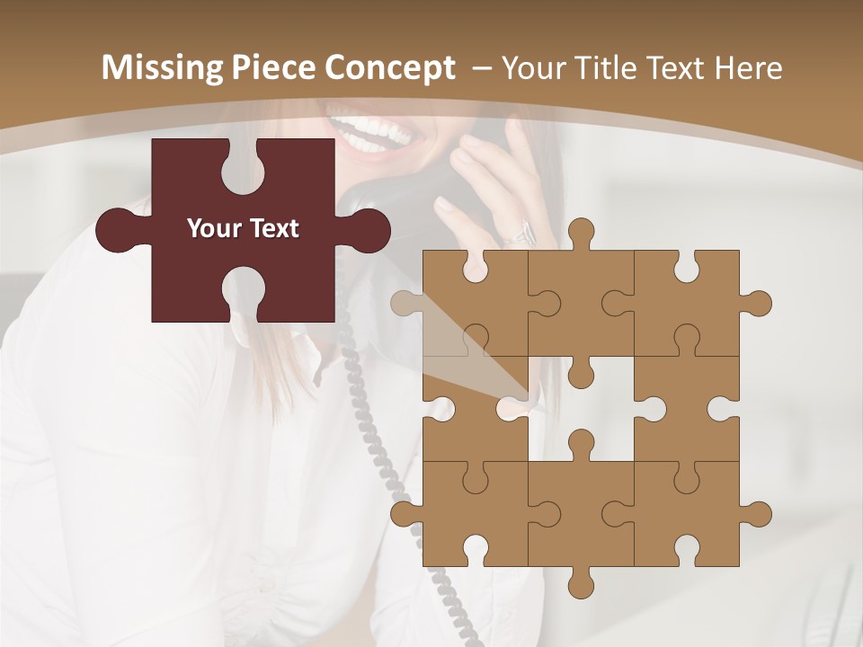 Paperwork One Vertical PowerPoint Template