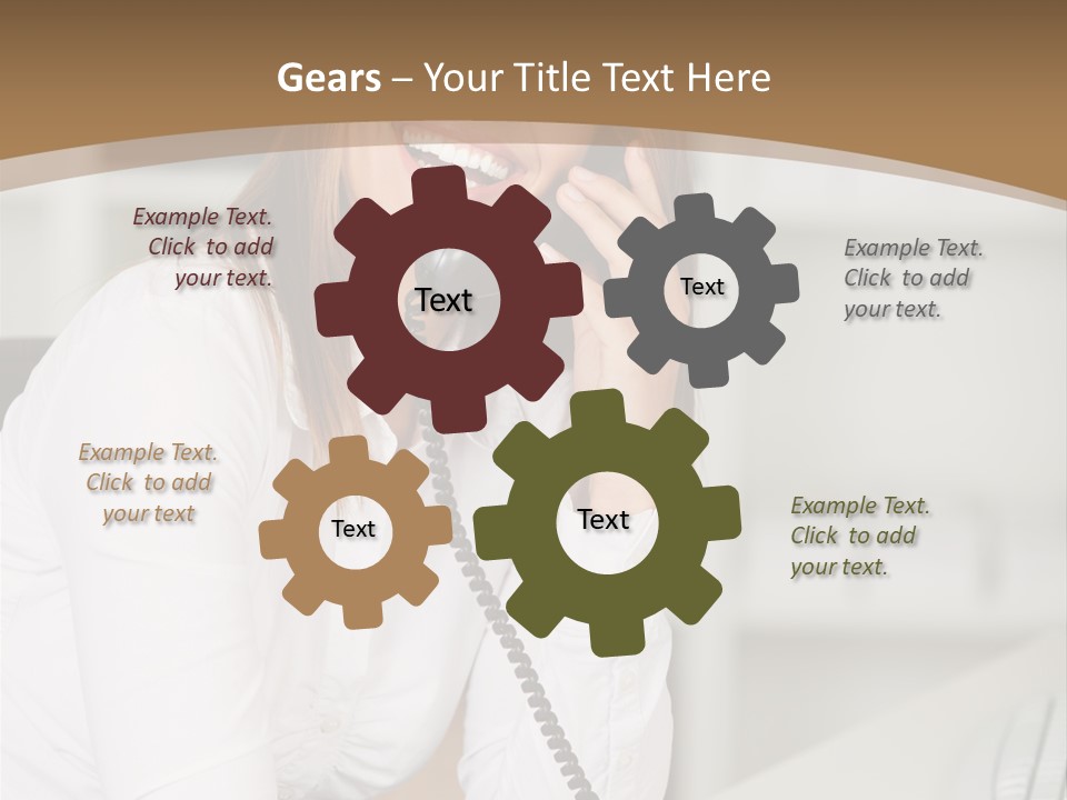 Paperwork One Vertical PowerPoint Template