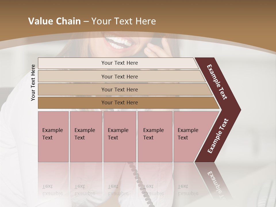 Paperwork One Vertical PowerPoint Template
