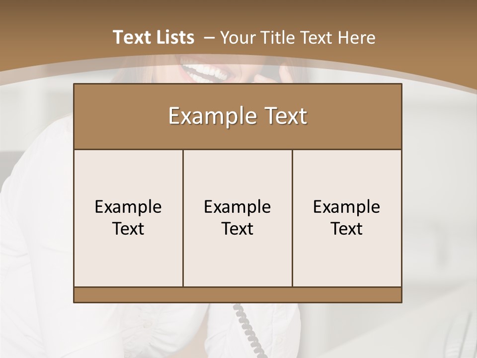 Paperwork One Vertical PowerPoint Template