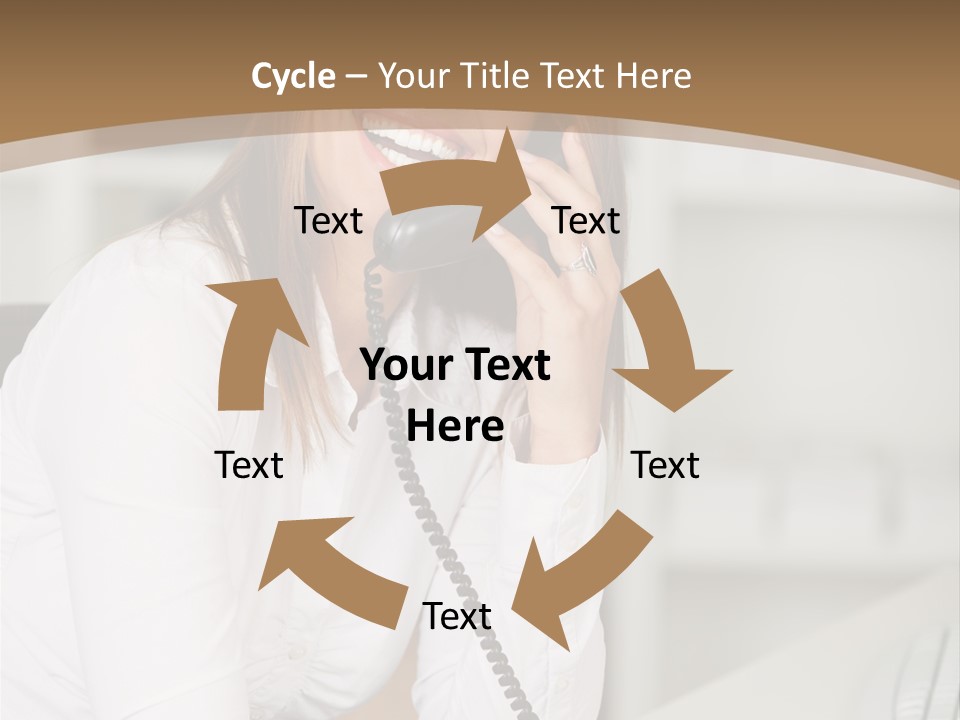 Paperwork One Vertical PowerPoint Template