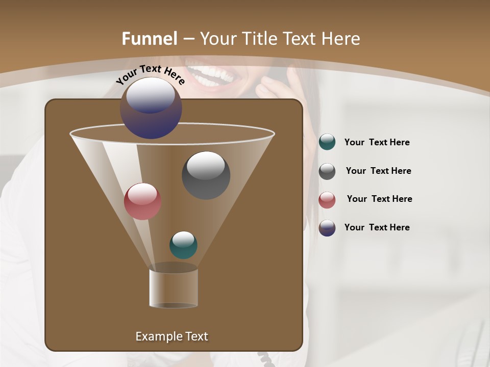 Paperwork One Vertical PowerPoint Template