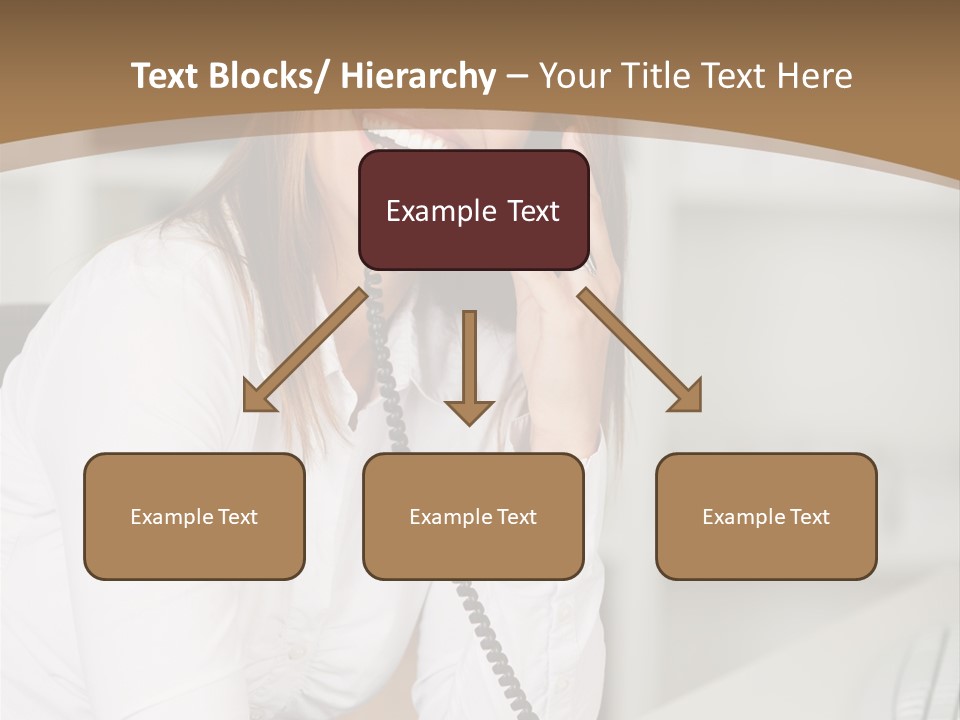 Paperwork One Vertical PowerPoint Template