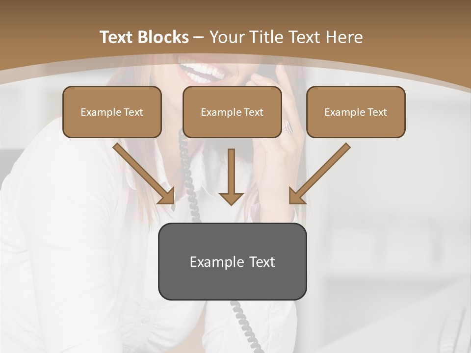 Paperwork One Vertical PowerPoint Template