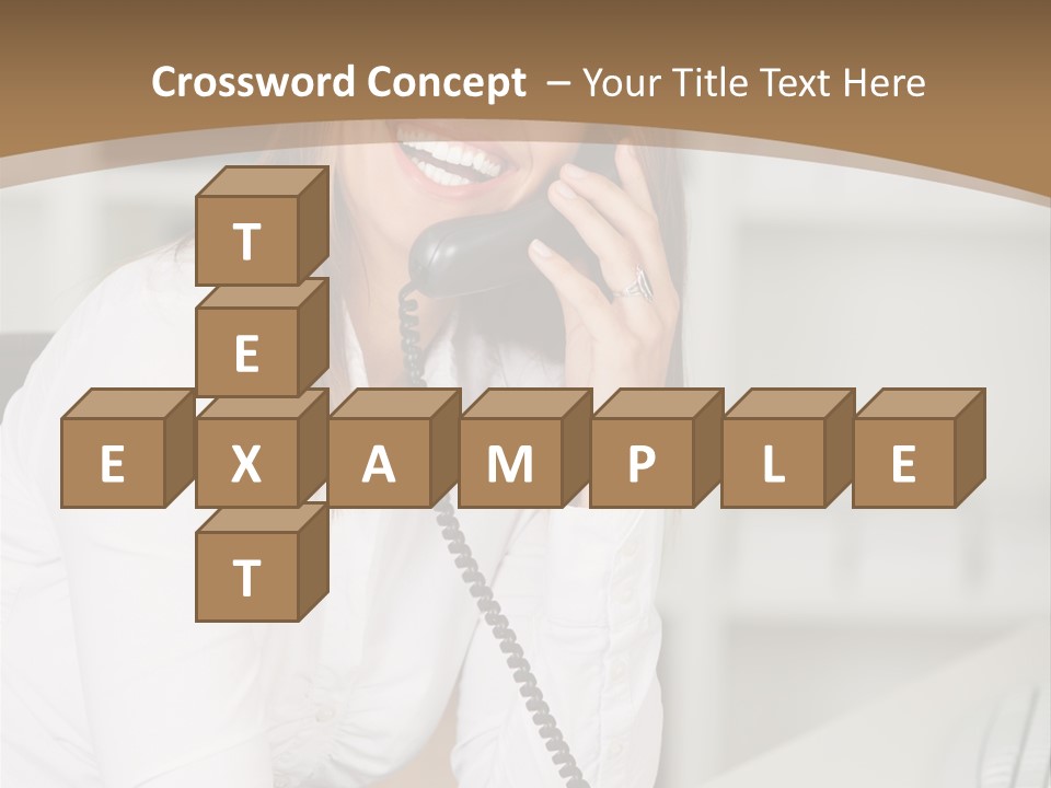 Paperwork One Vertical PowerPoint Template