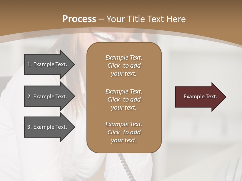 Paperwork One Vertical PowerPoint Template