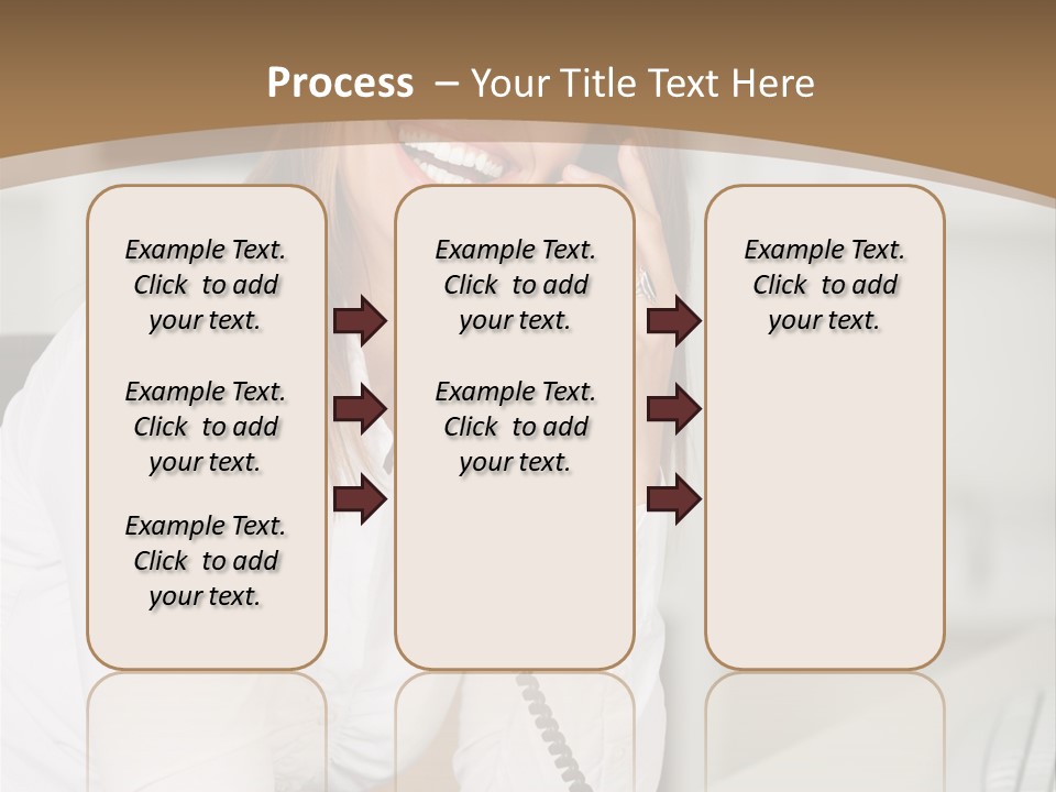 Paperwork One Vertical PowerPoint Template