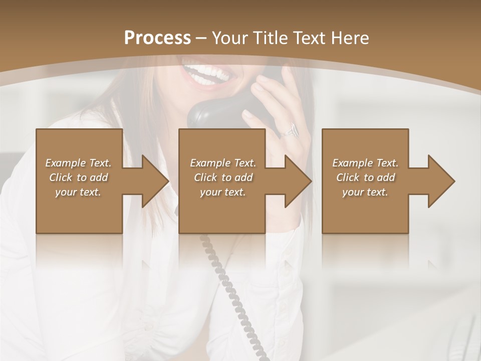 Paperwork One Vertical PowerPoint Template
