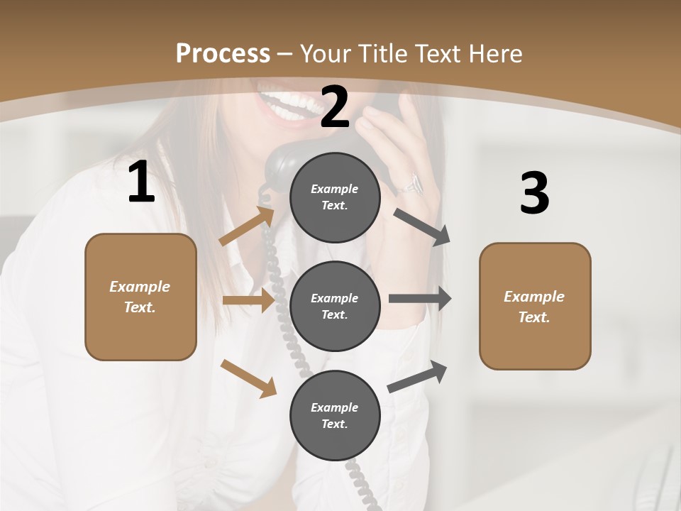 Paperwork One Vertical PowerPoint Template