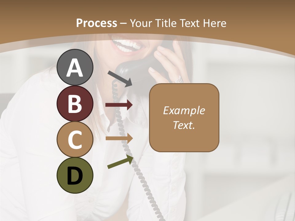 Paperwork One Vertical PowerPoint Template