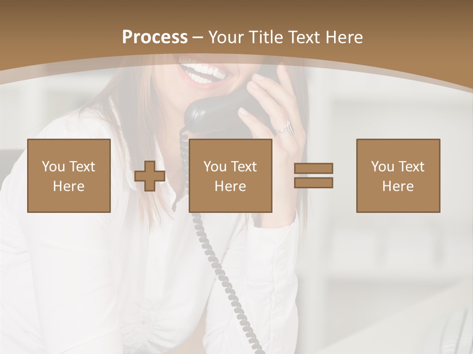 Paperwork One Vertical PowerPoint Template