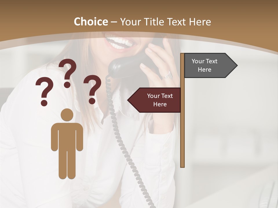 Paperwork One Vertical PowerPoint Template