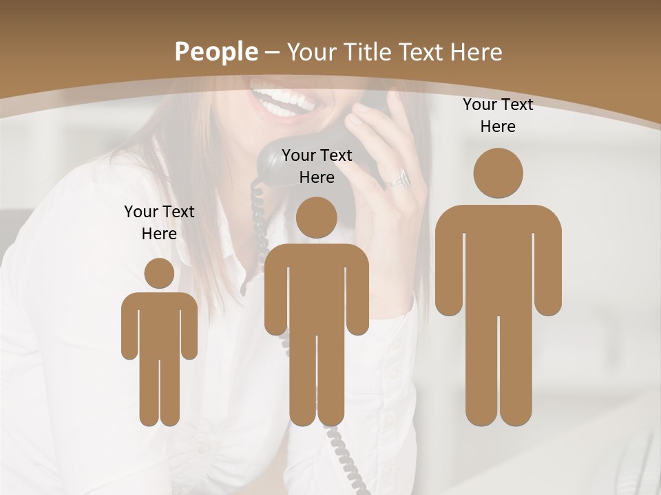 Paperwork One Vertical PowerPoint Template