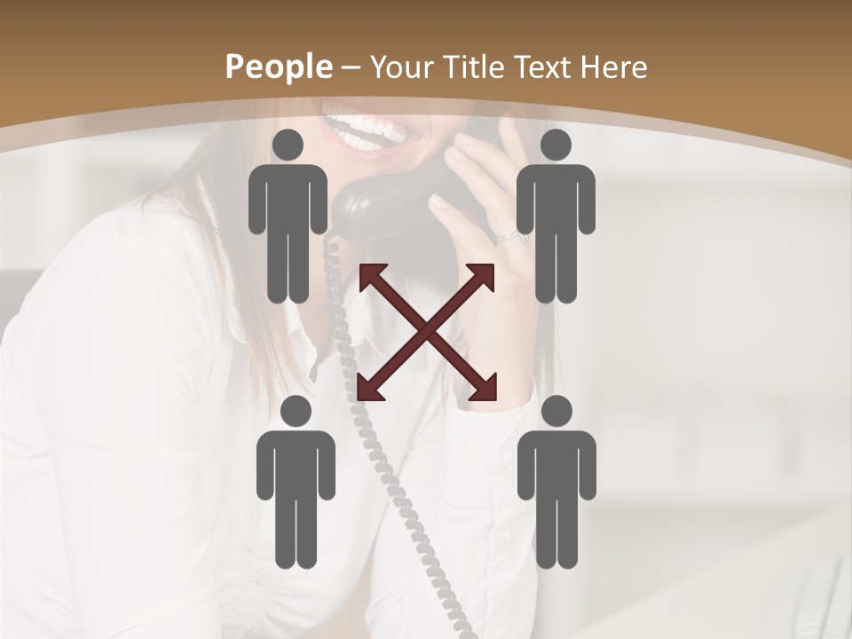 Paperwork One Vertical PowerPoint Template