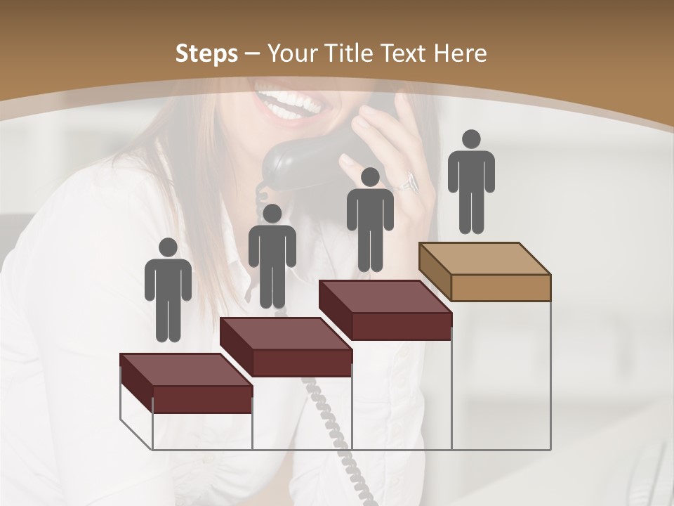 Paperwork One Vertical PowerPoint Template
