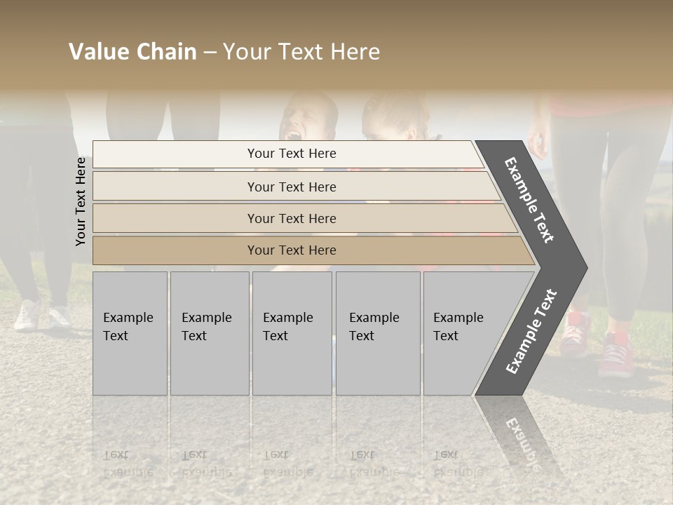 Sport Determination Action PowerPoint Template
