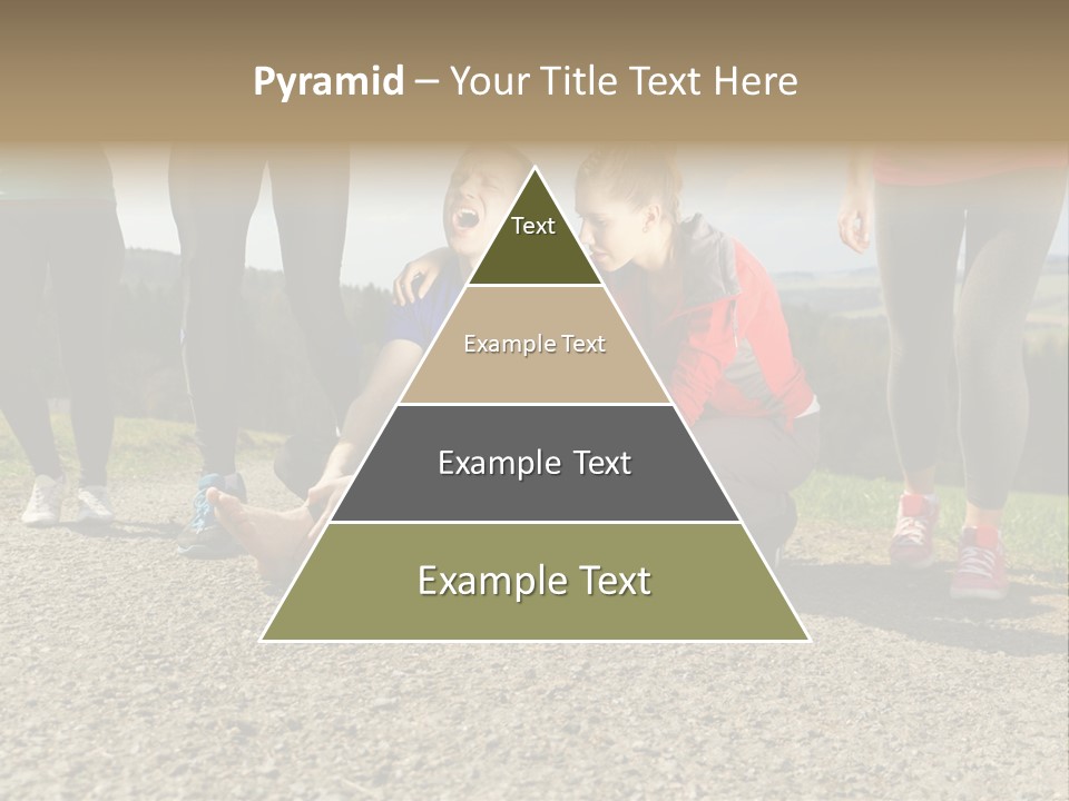 Sport Determination Action PowerPoint Template