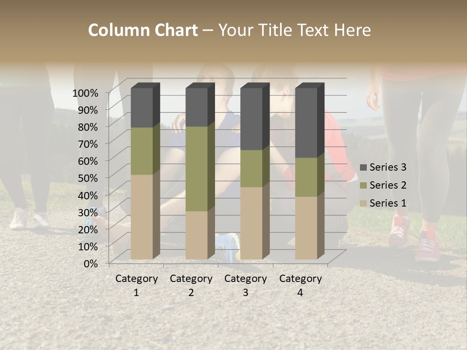Sport Determination Action PowerPoint Template