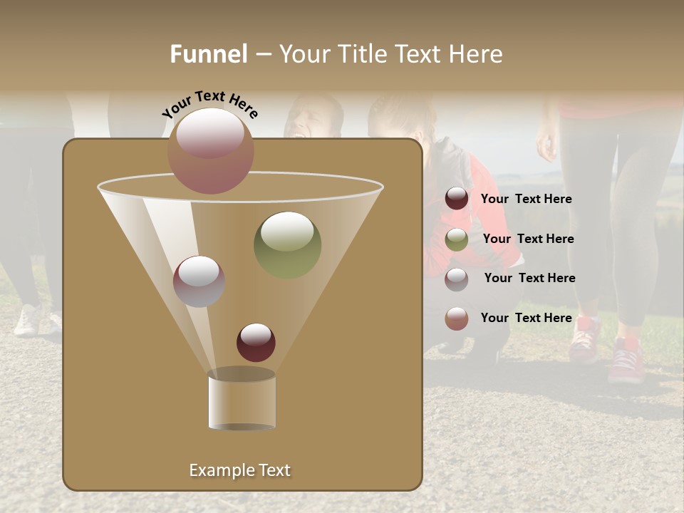 Sport Determination Action PowerPoint Template