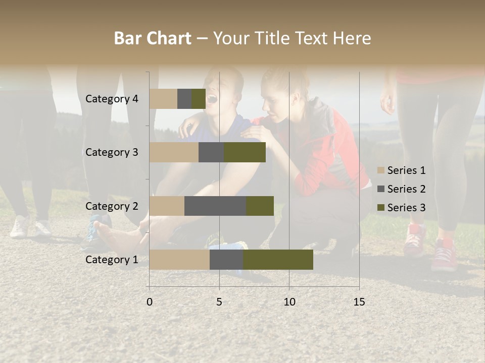 Sport Determination Action PowerPoint Template