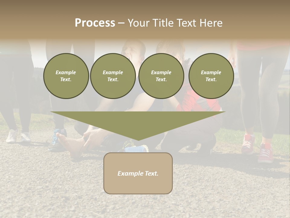 Sport Determination Action PowerPoint Template