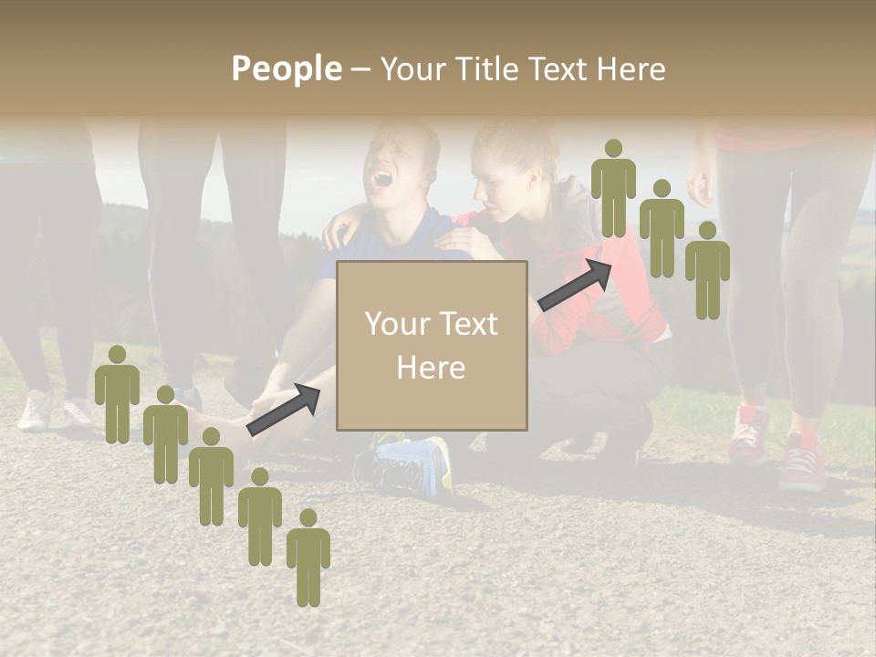 Sport Determination Action PowerPoint Template