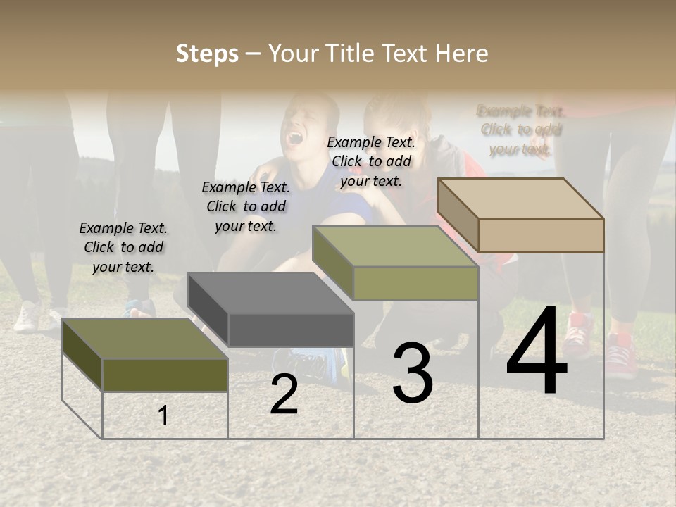 Sport Determination Action PowerPoint Template