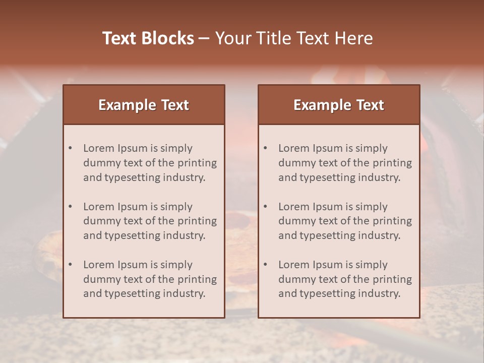 Parchment Abstract Art PowerPoint Template