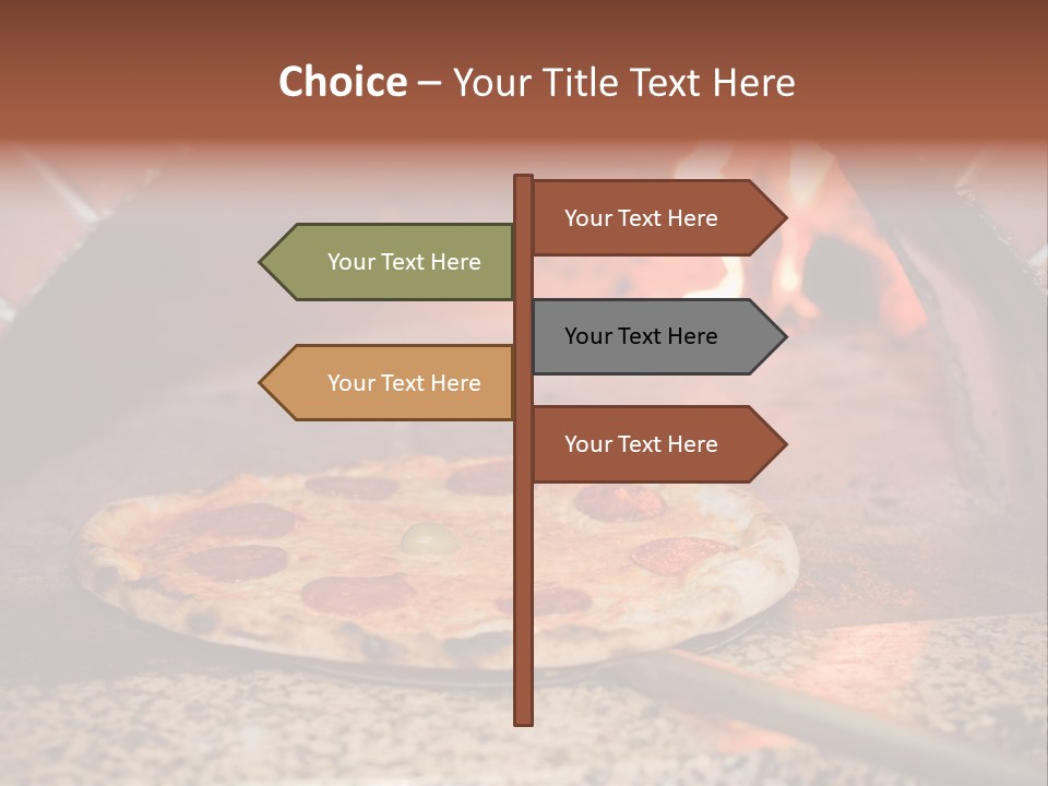 Parchment Abstract Art PowerPoint Template