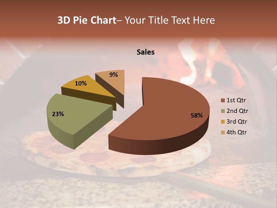 Parchment Abstract Art PowerPoint Template
