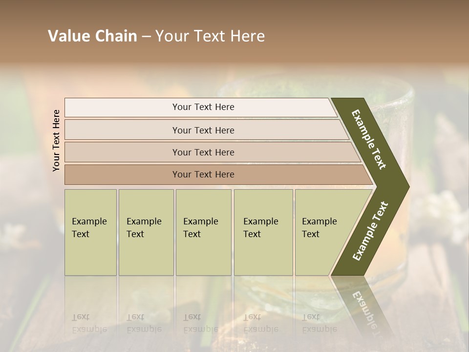 Carafe Lemonade Slice PowerPoint Template